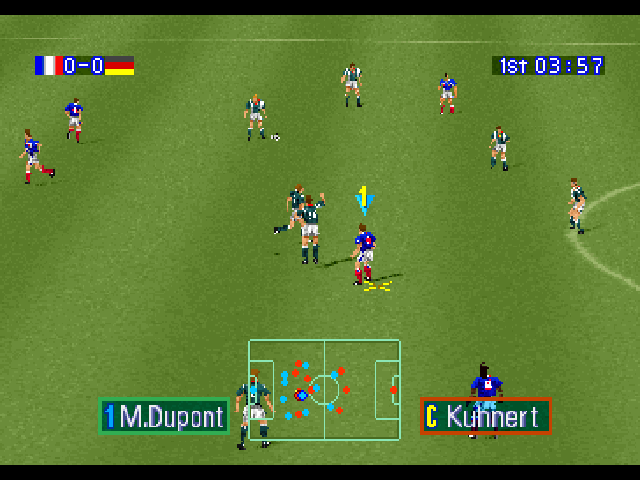 J.League Jikkyou Winning Eleven '97 screenshot 2 for Playstation